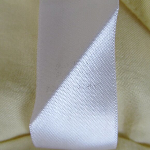 Secular Lab Revolve Button Up Yellow Blouse Shirt - Picture 14 of 14